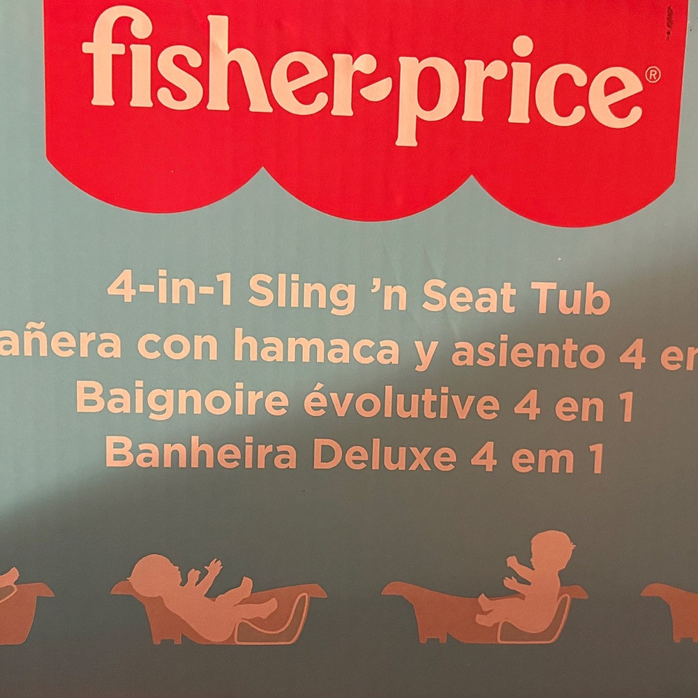 Fisher-Price 4-in-1 Sling 'n Seat Tub